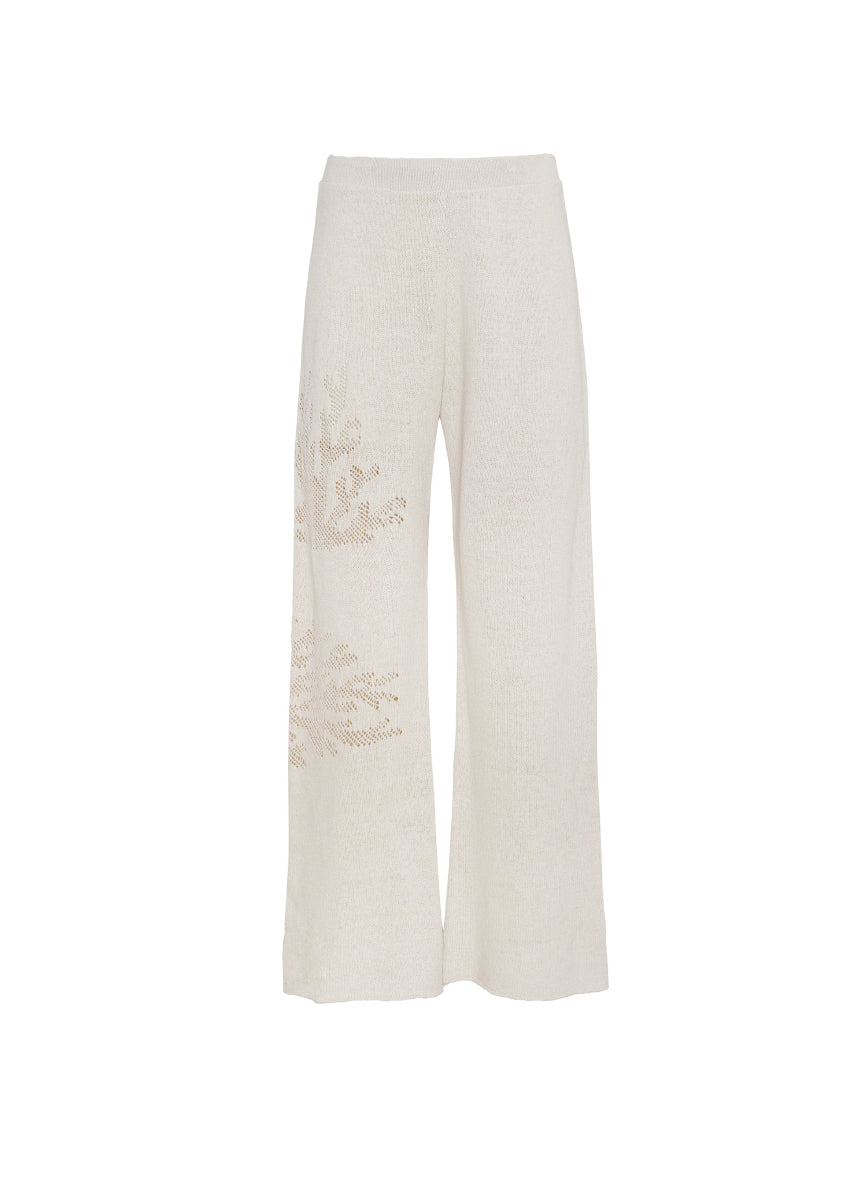 ROPA DE PLAYA PANTALON CON ELASTICO EN CINTURA TEJIDO FILIPPA 9357