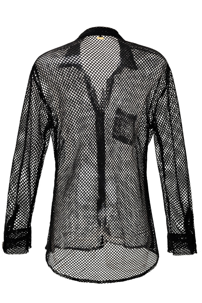 Cover Up Malla Negro Mistico